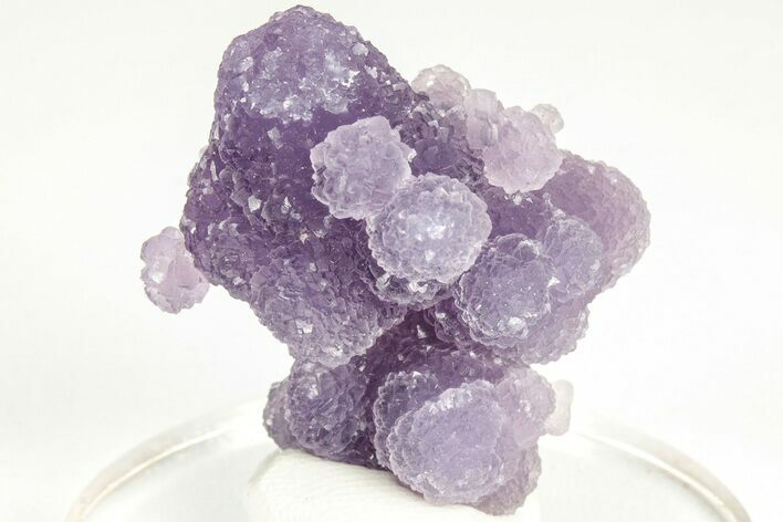 Purple, Sparkly Botryoidal Grape Agate - Indonesia #209125